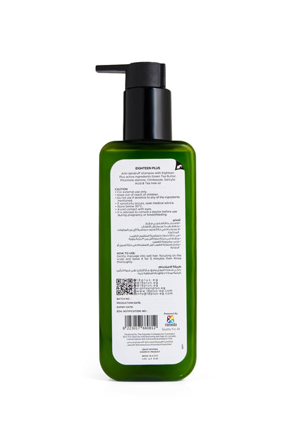 18+ Anti dandruff shampoo 250 ml
