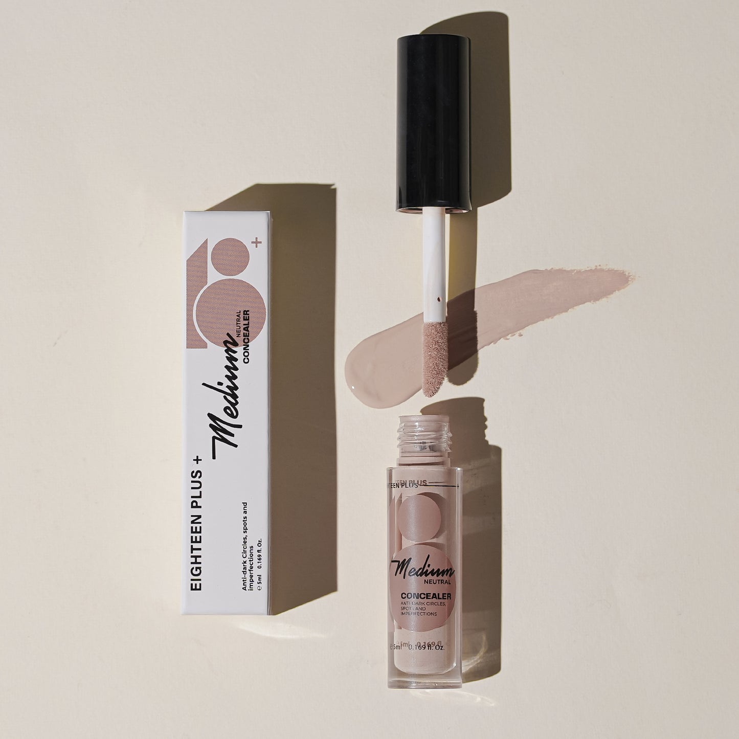 18+ Concealer - medium neutral 5 ml