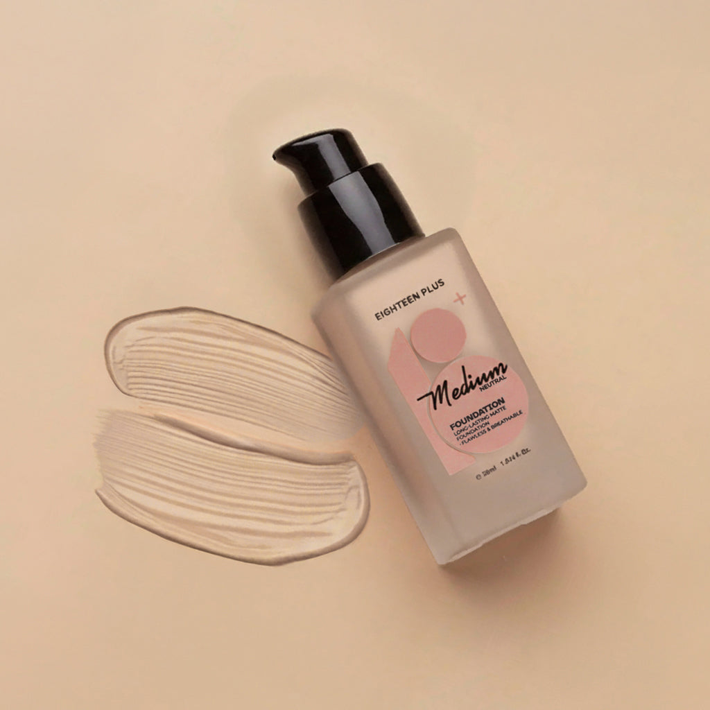 18+ Foundation -  medium neutral 30 ml