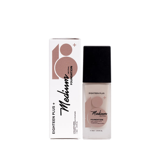 Foundation 30 ml -  medium neutral