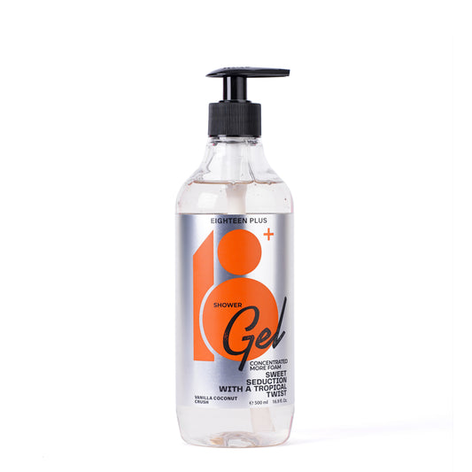 18+ SHOWER GEL  500ml VANILLA COCONUT CRUSH