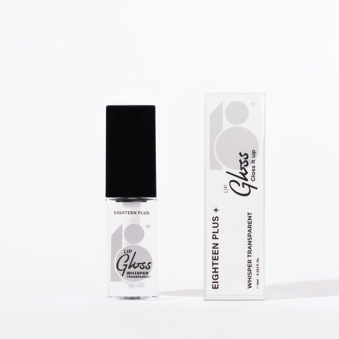 18+lip Gloss 6ml Whisper Transparent